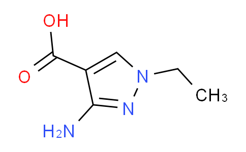 CAS No. 1788527-71-8, 3-Amino-1-ethyl-1H-pyrazole-4-carboxylic acid