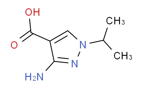 CAS No. 90008-61-0, 3-Amino-1-isopropyl-1H-pyrazole-4-carboxylic acid