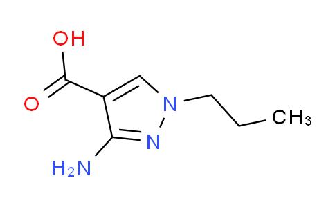 CAS No. 1798536-53-4, 3-Amino-1-propyl-1H-pyrazole-4-carboxylic acid