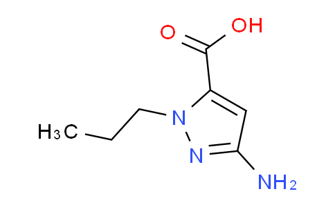 CAS No. 1006451-75-7, 3-Amino-1-propyl-1H-pyrazole-5-carboxylic acid