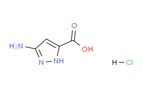 CAS No. 1032334-56-7, 3-Amino-1H-pyrazole-5-carboxylic acid hydrochloride