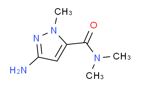 CAS No. 1229456-15-8, 3-Amino-N,N,1-trimethyl-1H-pyrazole-5-carboxamide