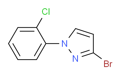 CAS No. 1622843-28-0, 3-Bromo-1-(2-chlorophenyl)-1H-pyrazole