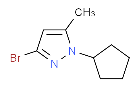 CAS No. 1354704-58-7, 3-Bromo-1-cyclopentyl-5-methyl-1H-pyrazole