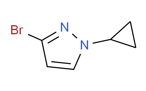 CAS No. 1622840-18-9, 3-Bromo-1-cyclopropyl-1H-pyrazole