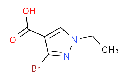 CAS No. 1399664-50-6, 3-Bromo-1-ethyl-1H-pyrazole-4-carboxylic acid