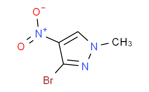 CAS No. 89607-15-8, 3-Bromo-1-methyl-4-nitro-1H-pyrazole