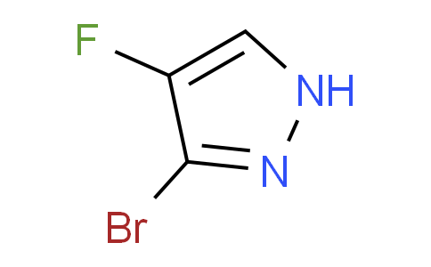 CAS No. 1621526-49-5, 3-Bromo-4-fluoro-1H-pyrazole