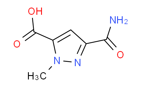 CAS No. 512807-45-3, 3-Carbamoyl-1-methyl-1H-pyrazole-5-carboxylic acid