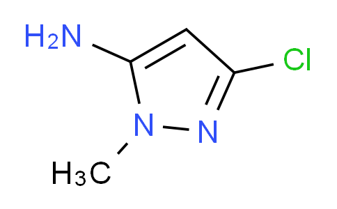 CAS No. 167408-80-2, 3-Chloro-1-methyl-1H-pyrazol-5-amine