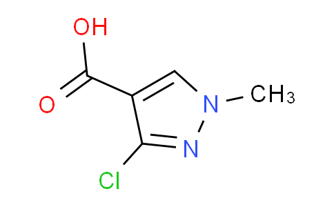 CAS No. 137343-52-3, 3-Chloro-1-methyl-1H-pyrazole-4-carboxylic acid