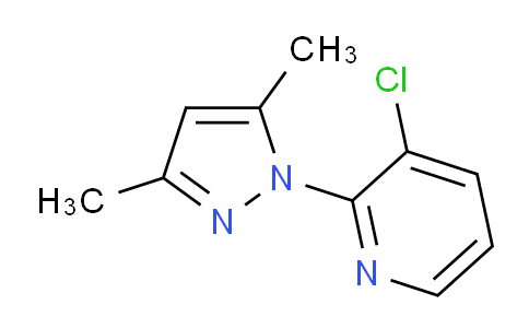 CAS No. 1150164-90-1, 3-Chloro-2-(3,5-dimethyl-1H-pyrazol-1-yl)pyridine
