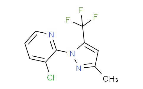 CAS No. 1150164-52-5, 3-Chloro-2-(3-methyl-5-(trifluoromethyl)-1H-pyrazol-1-yl)pyridine