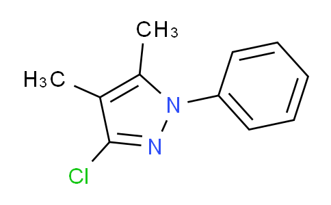 CAS No. 1195719-08-4, 3-Chloro-4,5-dimethyl-1-phenyl-1H-pyrazole