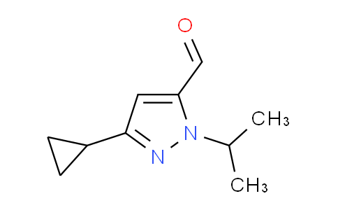 CAS No. 1245772-42-2, 3-Cyclopropyl-1-isopropyl-1H-pyrazole-5-carbaldehyde