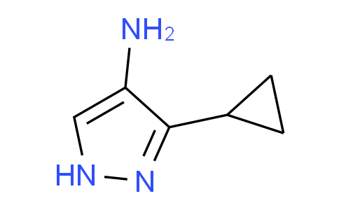 CAS No. 1247657-03-9, 3-Cyclopropyl-1H-pyrazol-4-amine