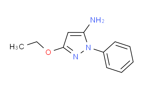 CAS No. 119224-99-6, 3-Ethoxy-1-phenyl-1H-pyrazol-5-amine