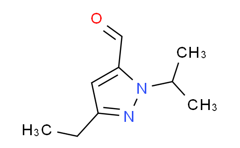 CAS No. 1352489-25-8, 3-Ethyl-1-isopropyl-1H-pyrazole-5-carbaldehyde