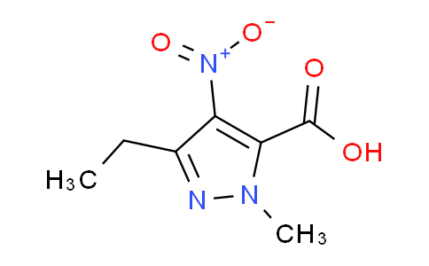 CAS No. 26308-41-8, 3-Ethyl-1-methyl-4-nitro-1H-pyrazole-5-carboxylic acid