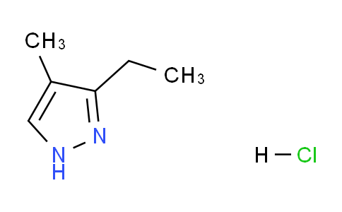 CAS No. 1218791-04-8, 3-Ethyl-4-methyl-1H-pyrazole hydrochloride