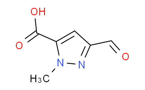 CAS No. 221323-58-6, 3-Formyl-1-methyl-1H-pyrazole-5-carboxylic acid