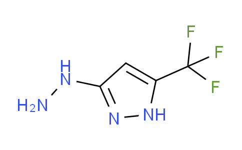 CAS No. 1418117-75-5, 3-Hydrazinyl-5-(trifluoromethyl)-1H-pyrazole