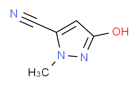 CAS No. 1692905-38-6, 3-Hydroxy-1-methyl-1H-pyrazole-5-carbonitrile
