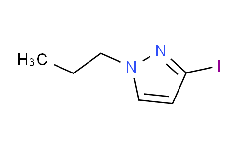 CAS No. 1334500-09-2, 3-Iodo-1-propyl-1H-pyrazole