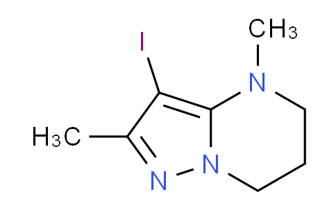CAS No. 2306275-13-6, 3-Iodo-2,4-dimethyl-4,5,6,7-tetrahydropyrazolo[1,5-a]pyrimidine