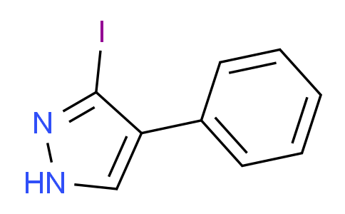 CAS No. 1238062-17-3, 3-Iodo-4-phenyl-1H-pyrazole