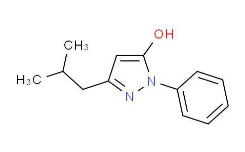 CAS No. 13051-47-3, 3-Isobutyl-1-phenyl-1H-pyrazol-5-ol