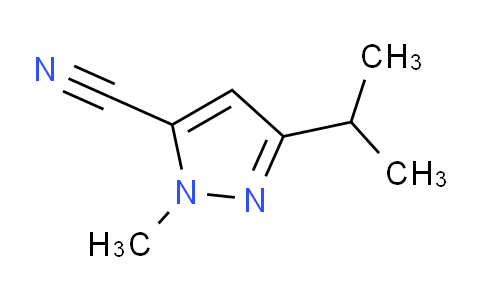 CAS No. 1171066-52-6, 3-Isopropyl-1-methyl-1H-pyrazole-5-carbonitrile