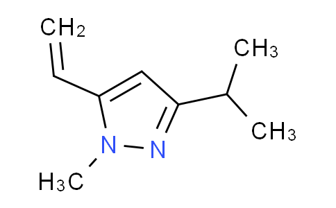 CAS No. 1956379-18-2, 3-Isopropyl-1-methyl-5-vinyl-1H-pyrazole