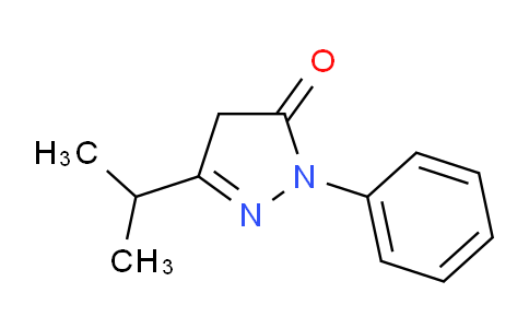 CAS No. 64123-72-4, 3-Isopropyl-1-phenyl-1H-pyrazol-5(4H)-one