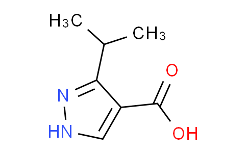 CAS No. 870704-28-2, 3-Isopropyl-1H-pyrazole-4-carboxylic acid