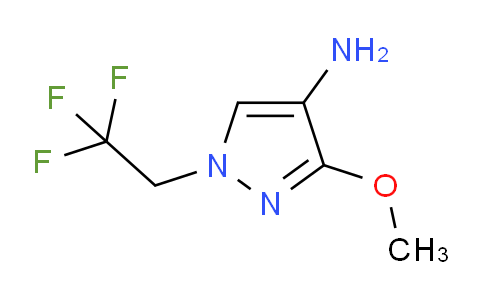 CAS No. 1006462-54-9, 3-Methoxy-1-(2,2,2-trifluoroethyl)-1H-pyrazol-4-amine