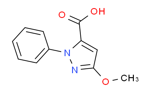 CAS No. 4755-57-1, 3-Methoxy-1-phenyl-1H-pyrazole-5-carboxylic acid