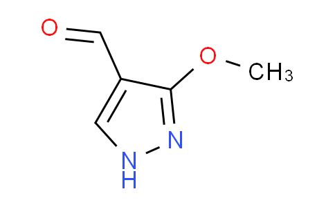 CAS No. 1215632-94-2, 3-Methoxy-1H-pyrazole-4-carbaldehyde