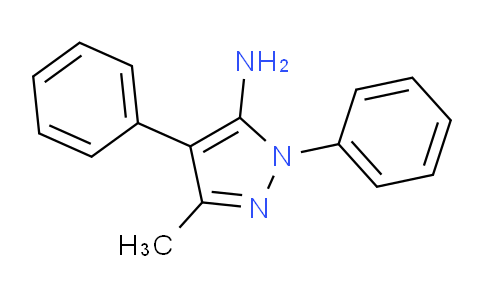 CAS No. 58314-81-1, 3-Methyl-1,4-diphenyl-1H-pyrazol-5-amine