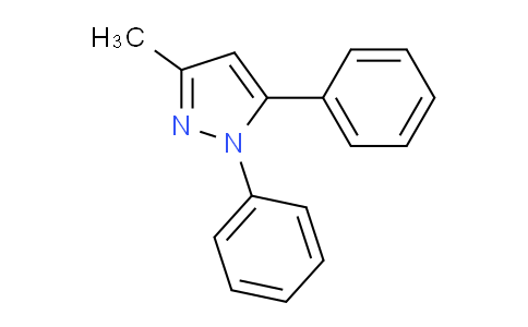 CAS No. 3729-90-6, 3-Methyl-1,5-diphenyl-1H-pyrazole