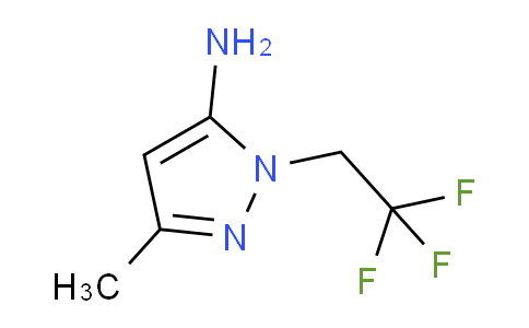 1174850-85-1 | 3-Methyl-1-(2,2,2-trifluoroethyl)-1H-pyrazol-5-amine