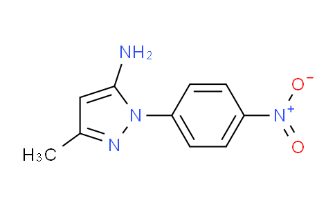 CAS No. 16459-47-5, 3-Methyl-1-(4-nitrophenyl)-1H-pyrazol-5-amine