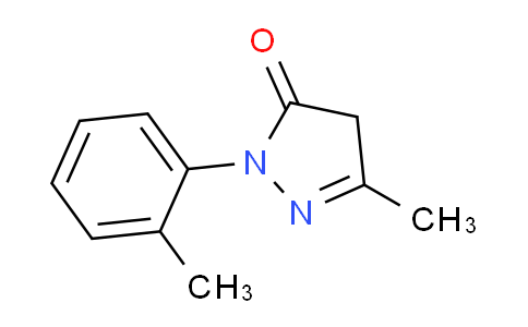 CAS No. 29211-55-0, 3-Methyl-1-(o-tolyl)-1H-pyrazol-5(4H)-one