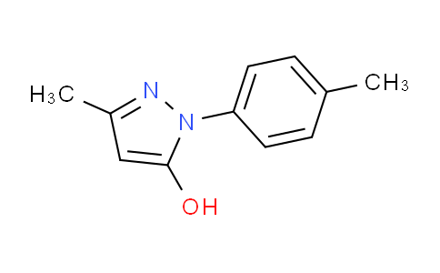 CAS No. 2046-03-9, 3-Methyl-1-(p-tolyl)-1H-pyrazol-5-ol