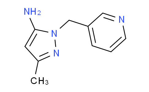 CAS No. 957500-08-2, 3-Methyl-1-(pyridin-3-ylmethyl)-1H-pyrazol-5-amine