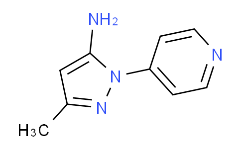 CAS No. 3524-44-5, 3-Methyl-1-(pyridin-4-yl)-1H-pyrazol-5-amine