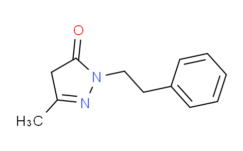 CAS No. 949-26-8, 3-Methyl-1-phenethyl-1H-pyrazol-5(4H)-one