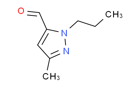 CAS No. 1351386-04-3, 3-Methyl-1-propyl-1H-pyrazole-5-carbaldehyde