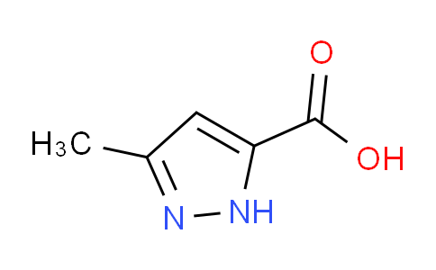 CAS No. 696-22-0, 3-Methyl-1H-pyrazole-5-carboxylic acid