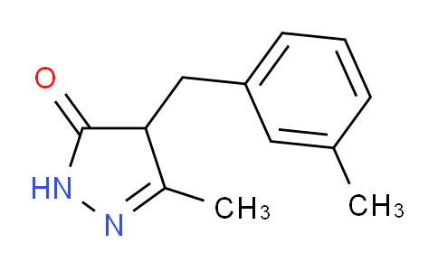 CAS No. 1173908-51-4, 3-Methyl-4-(3-methylbenzyl)-1H-pyrazol-5(4H)-one